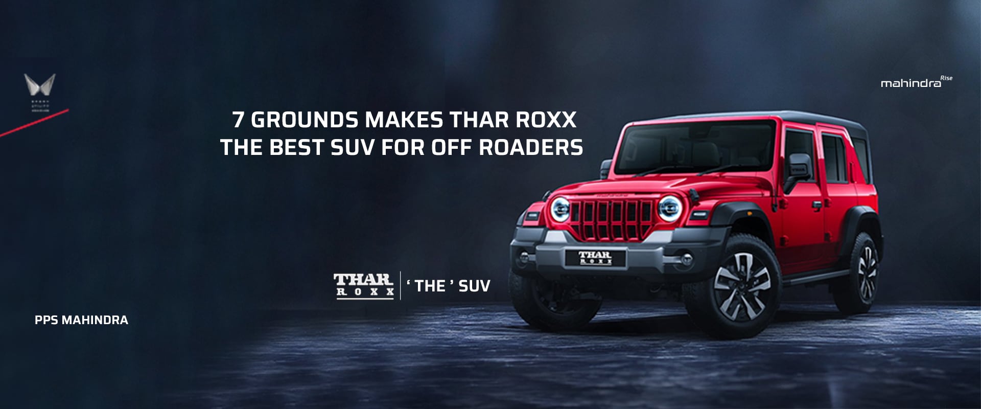 7 Grounds Makes Thar Roxx The Best SUV for Off Roaders