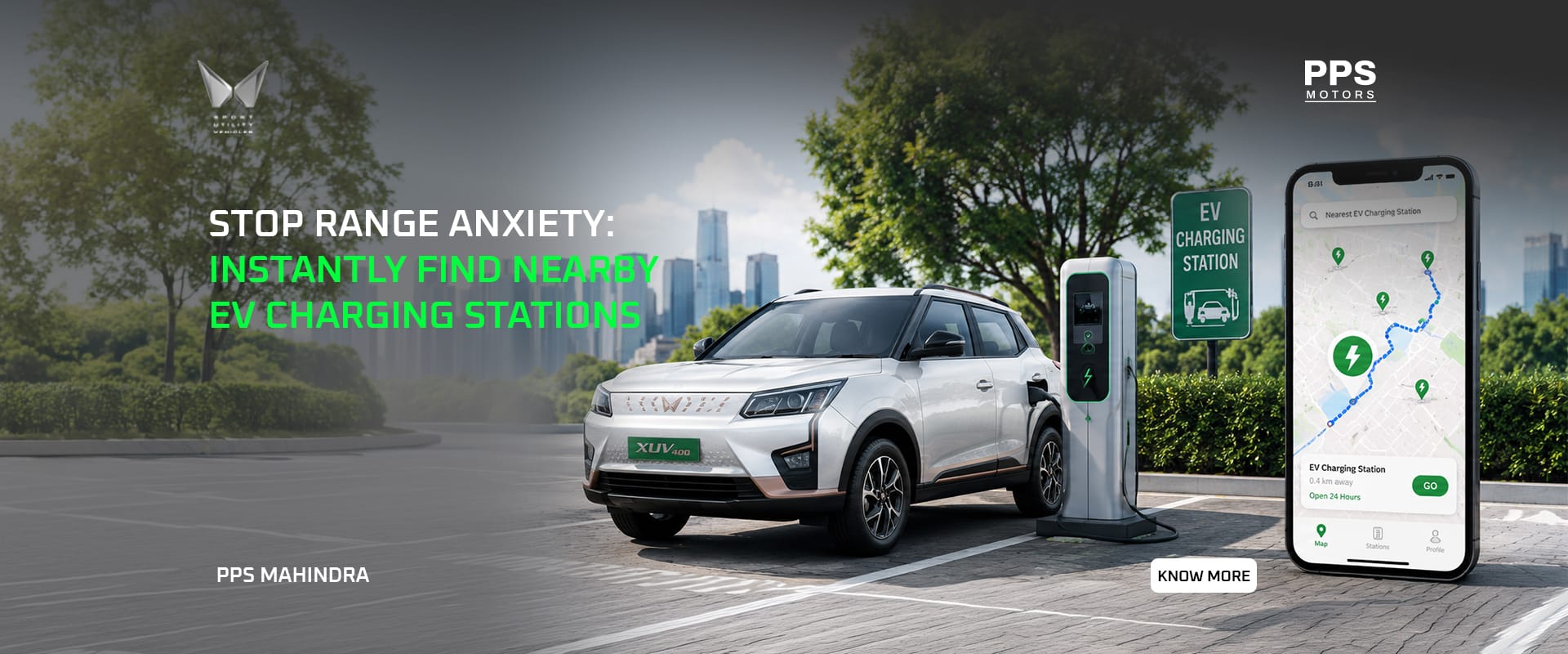 Stop Range Anxiety: Instantly Find Nearby EV Charging Stations